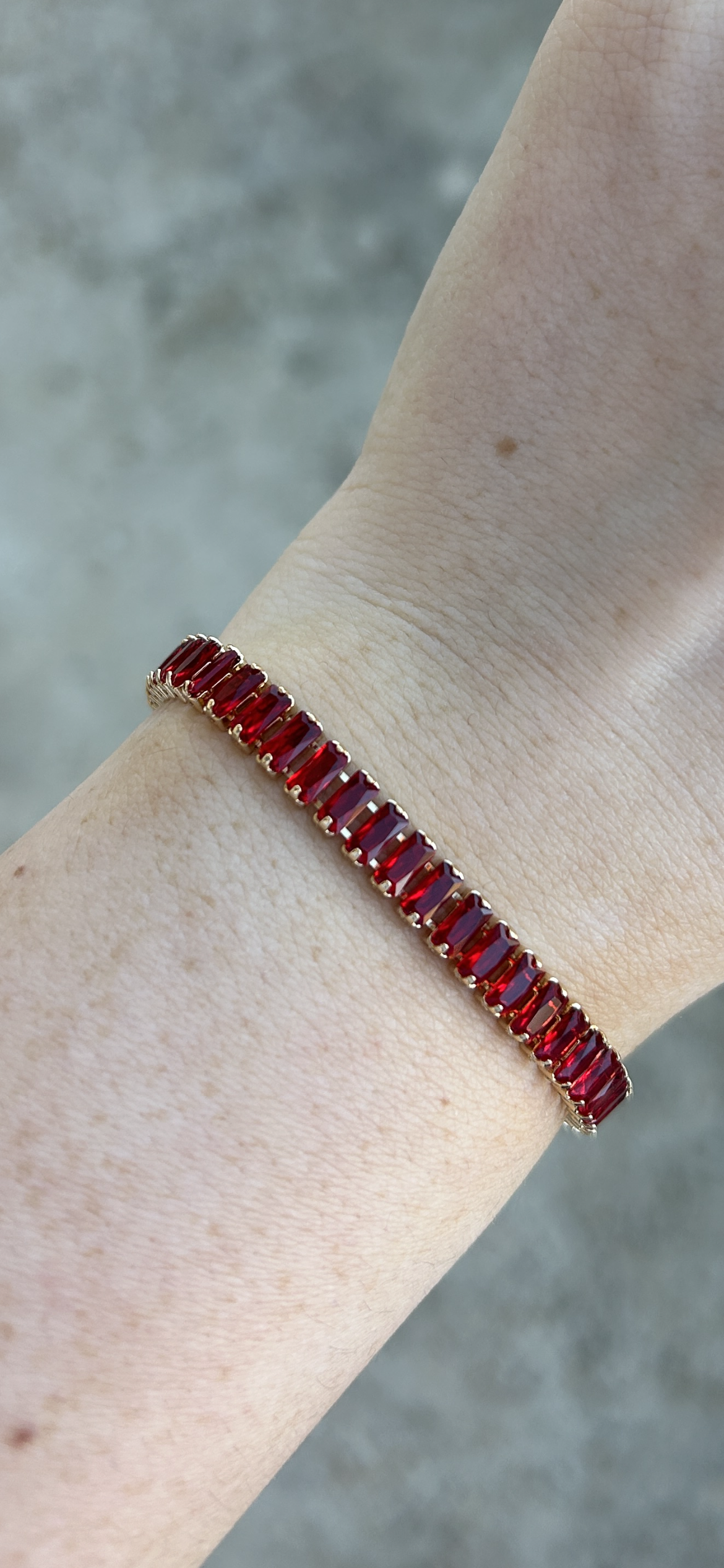 Birthstone Tennis Bracelet