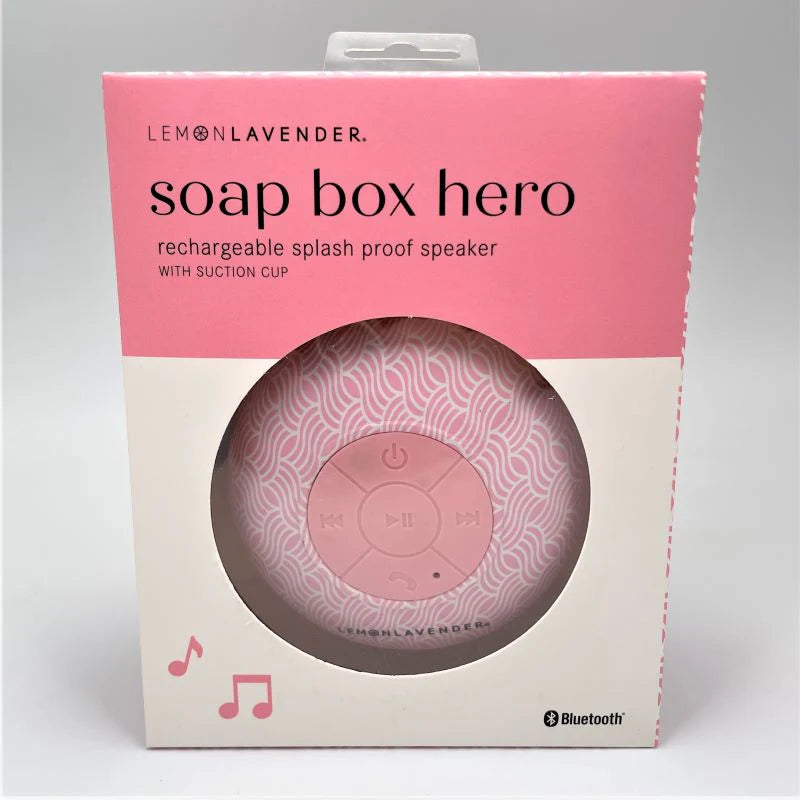 Lemon Lavender + Soap Box Hero Splash Proof Speaker