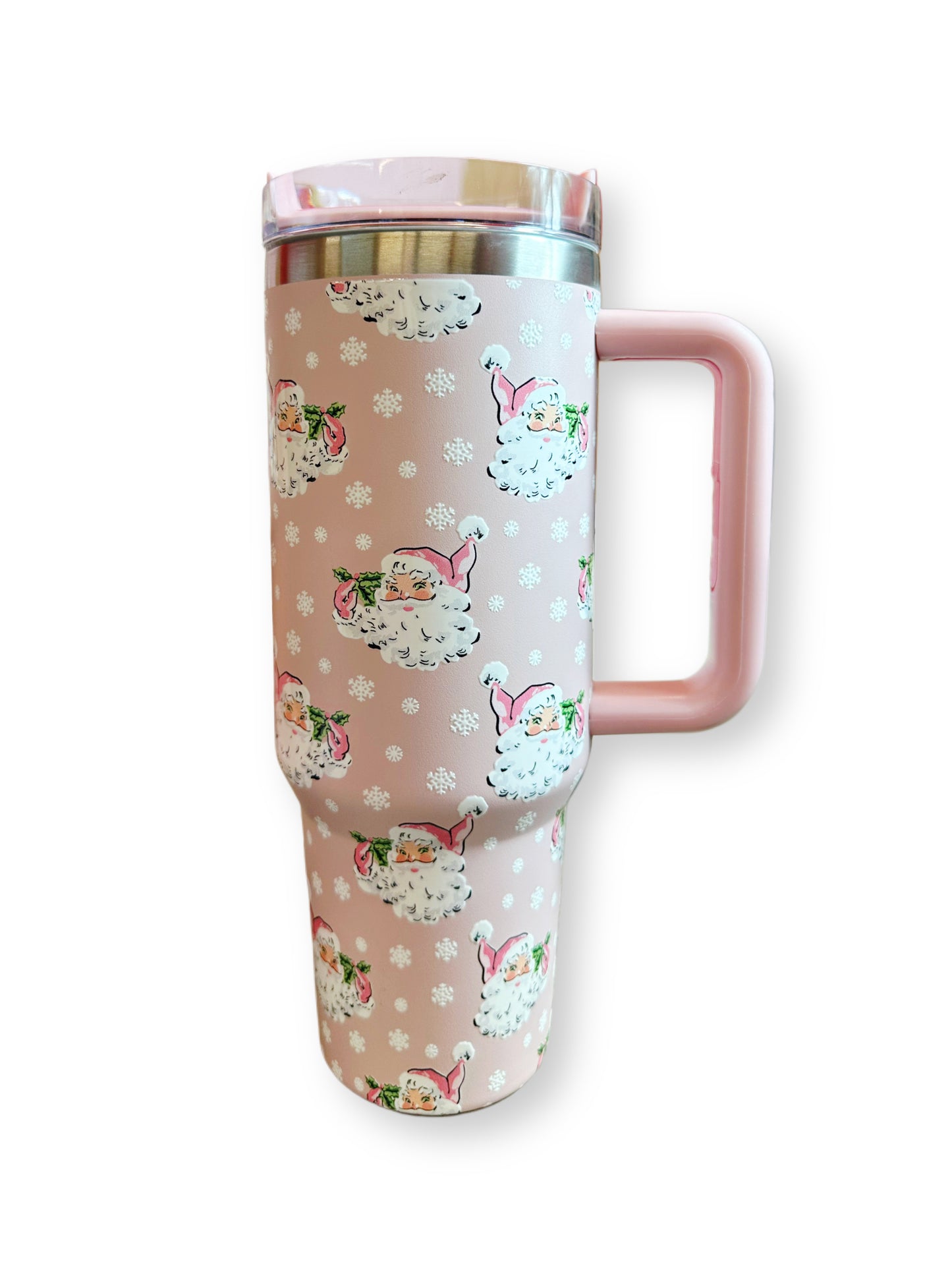 Vintage Blush St. Nick 40 oz Tumbler