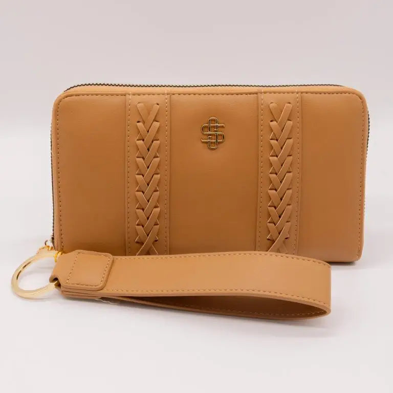 Leather Wristlet Wallet