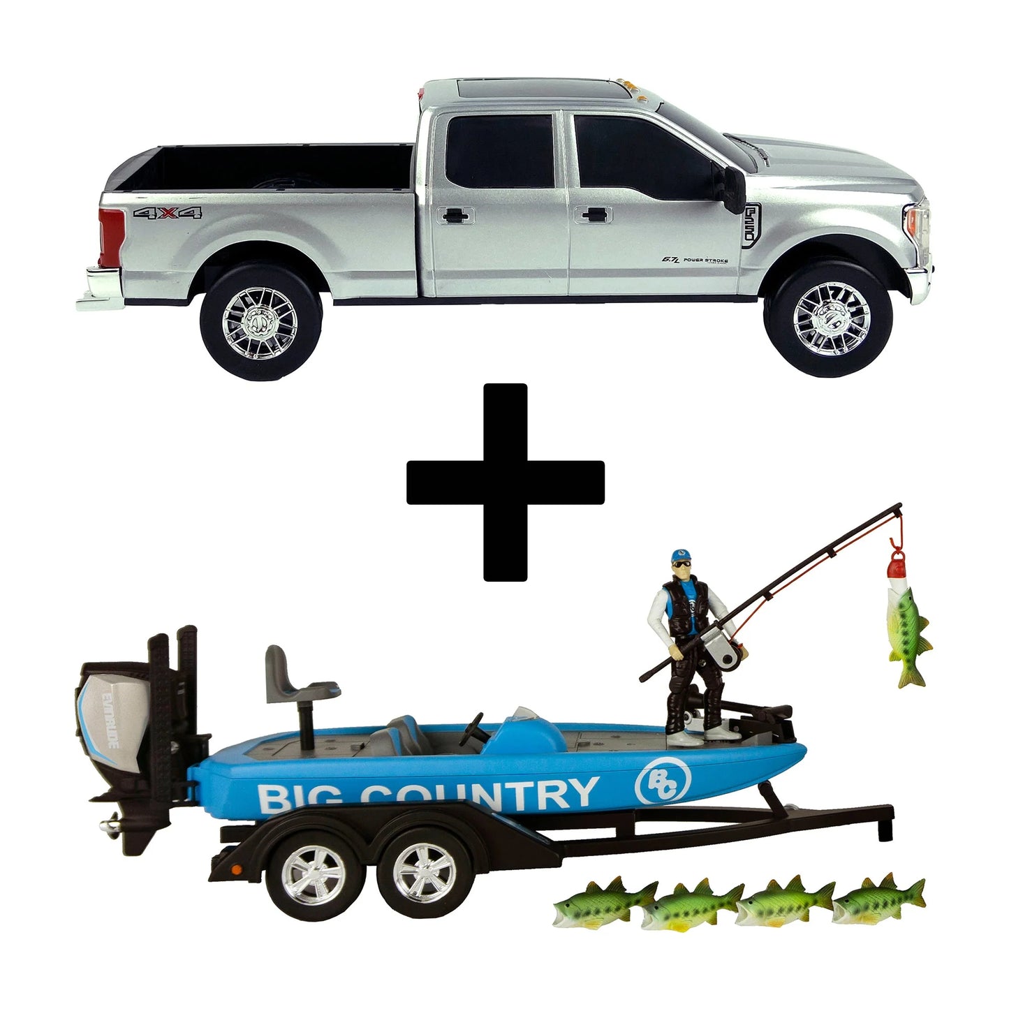 Ford F250 & Bass Boat Combo