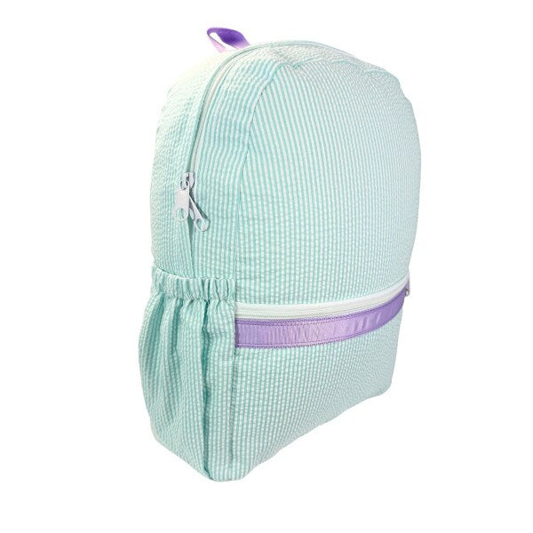 Mermaid Seersucker Backpack