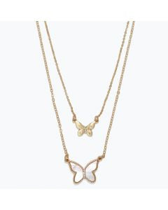 Butterfly Tier Necklace