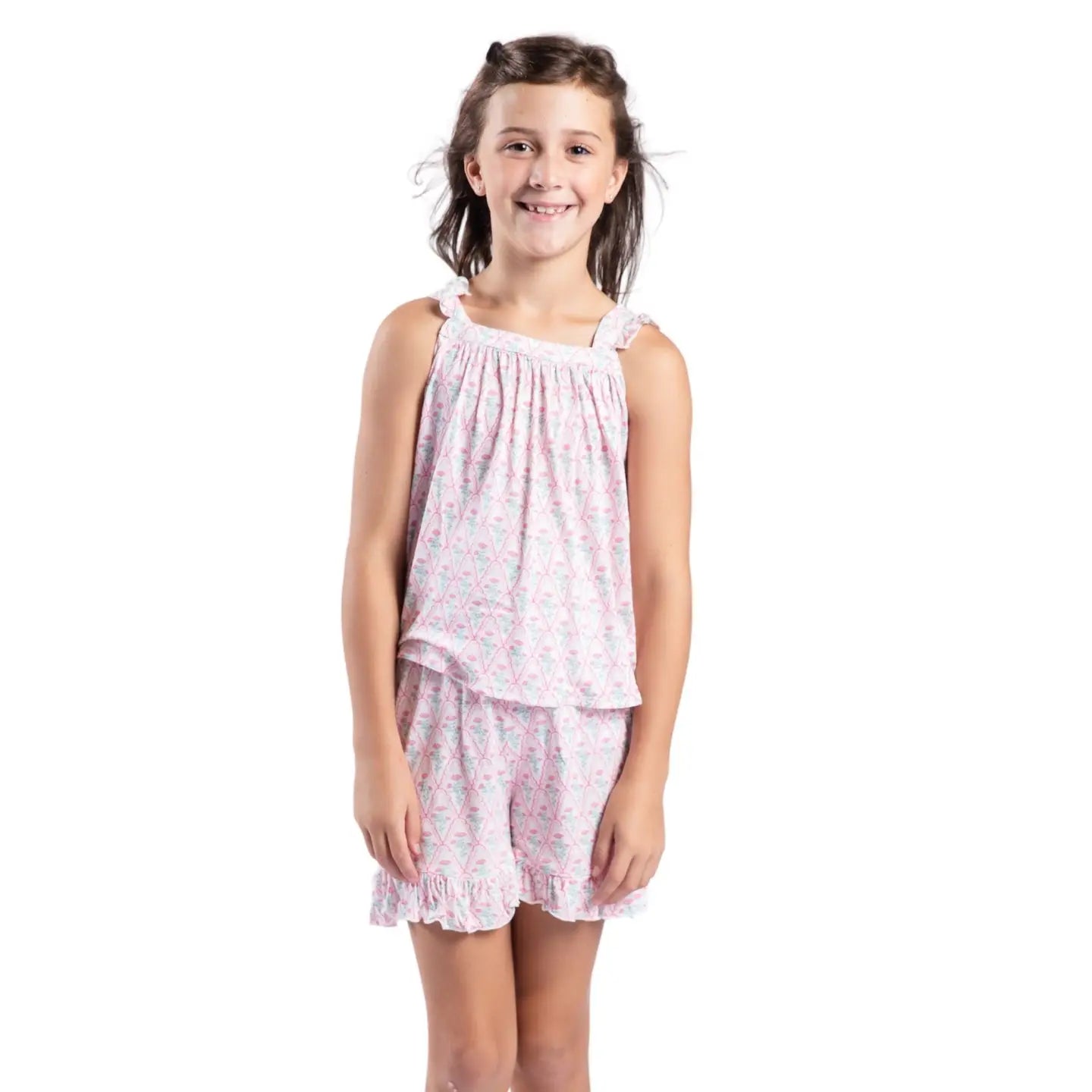 Kids Rosey Lane Bamboo Tank Set