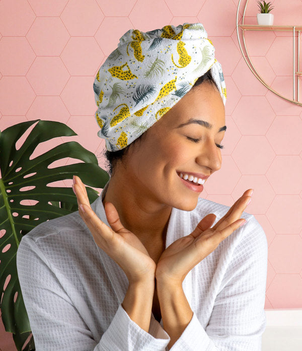 Lemon Lavender + Plot Twist Turbo Towel