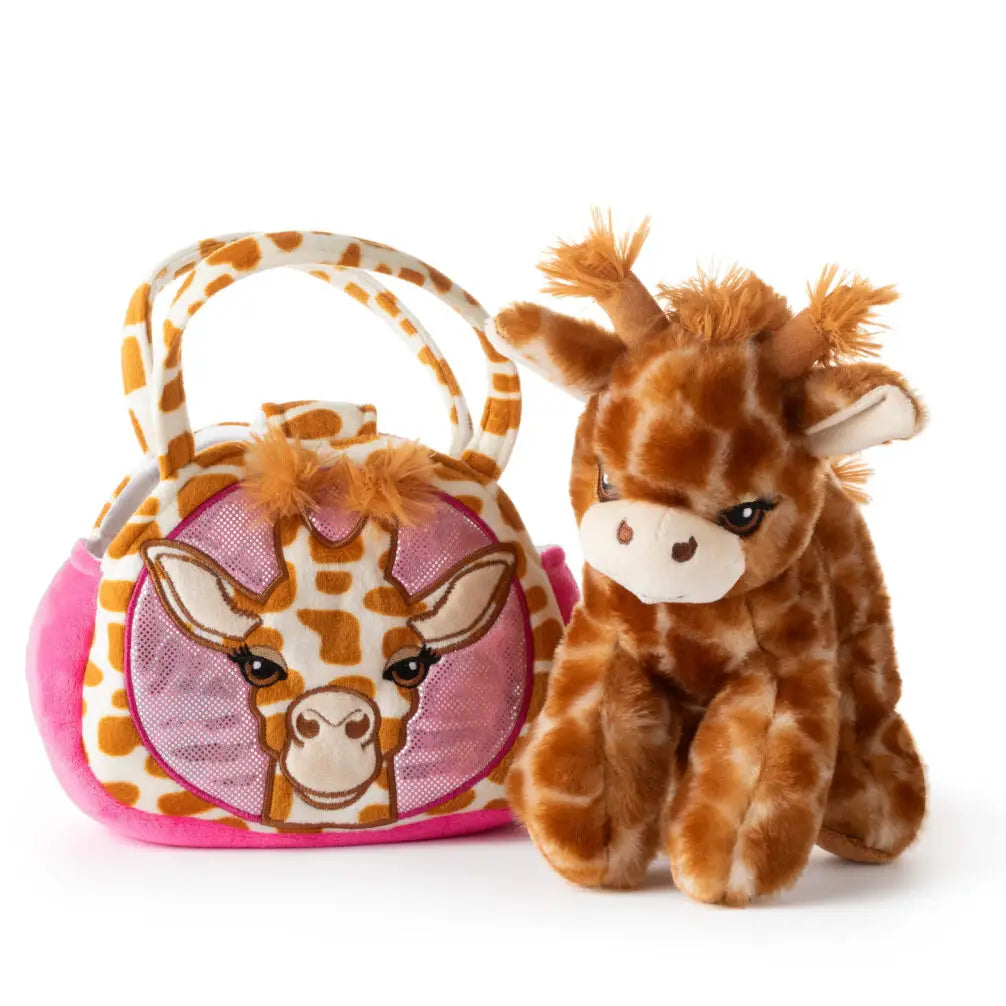 Purse & Plush Giraffe