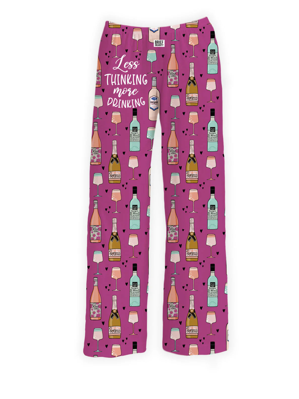 Less Thinking More Drinking Lounge Pants