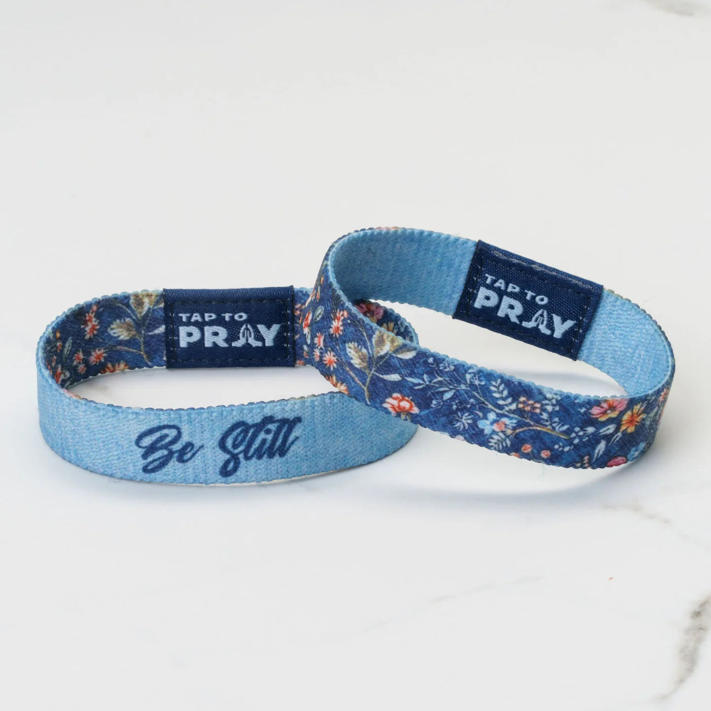 Tap to Pray - Wristband - Wildflower Be Still