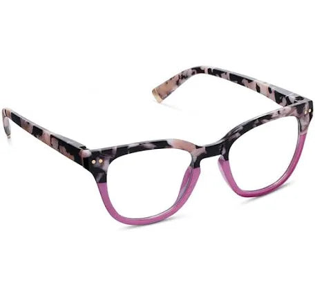 Faye Black Marble/Pink Peepers