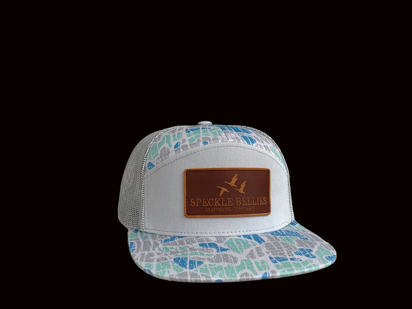 3 Geese Leather 7 Panel - Bay Lake Hat