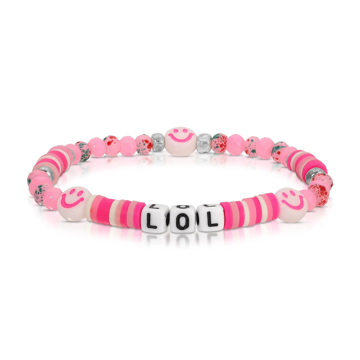LOL - Pink Mix Kids Bracelet