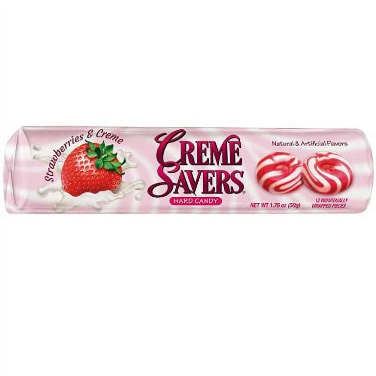 Crème Savers Rolls Strawberry