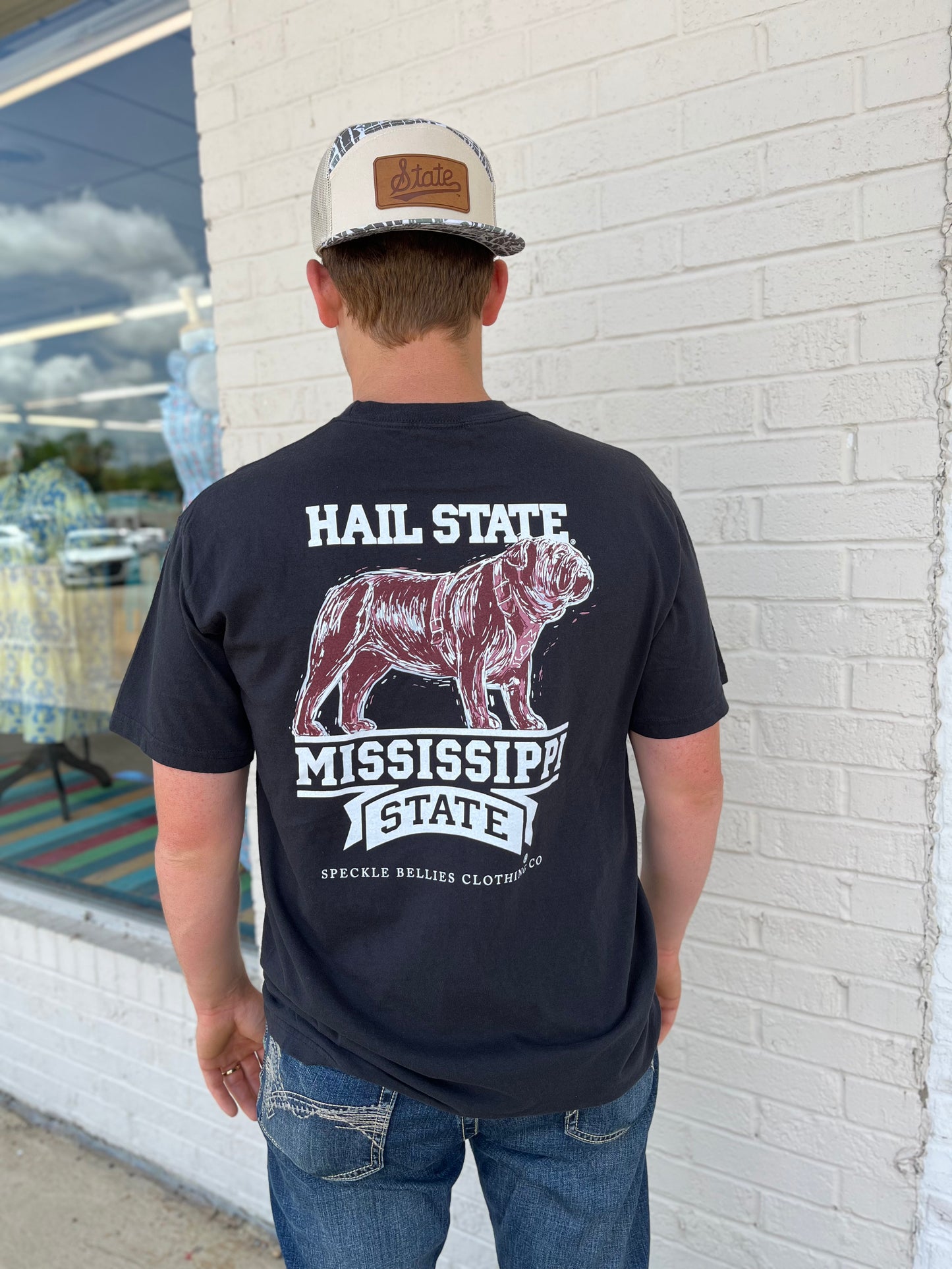 MSU Bulldog Sketch Tee