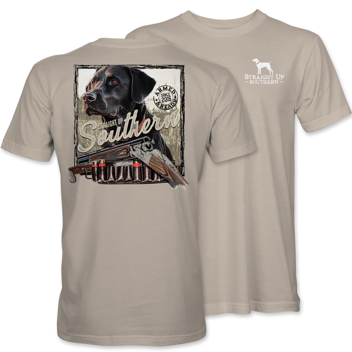 Black Lab Armed Tee