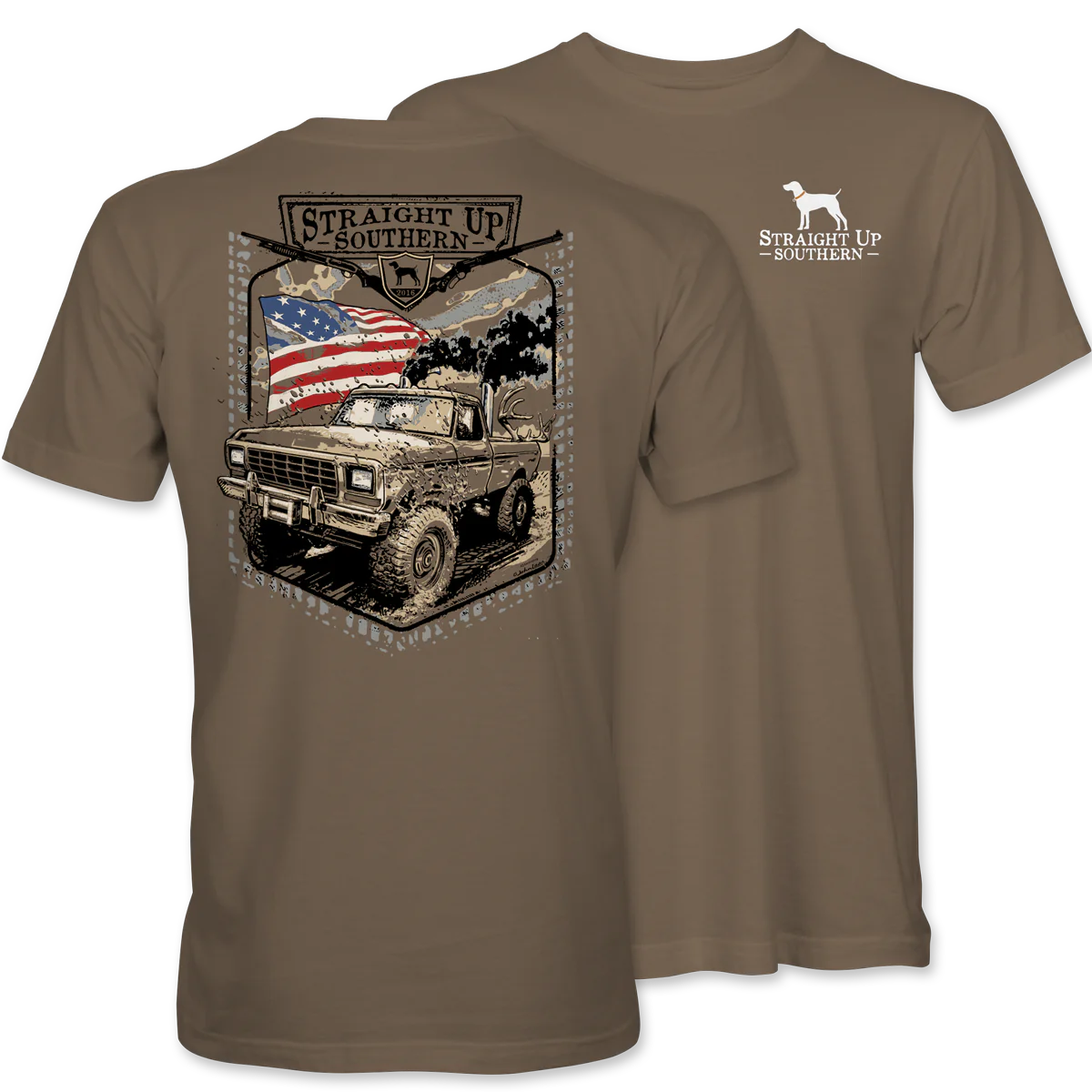 Diesel Power Brown Tee