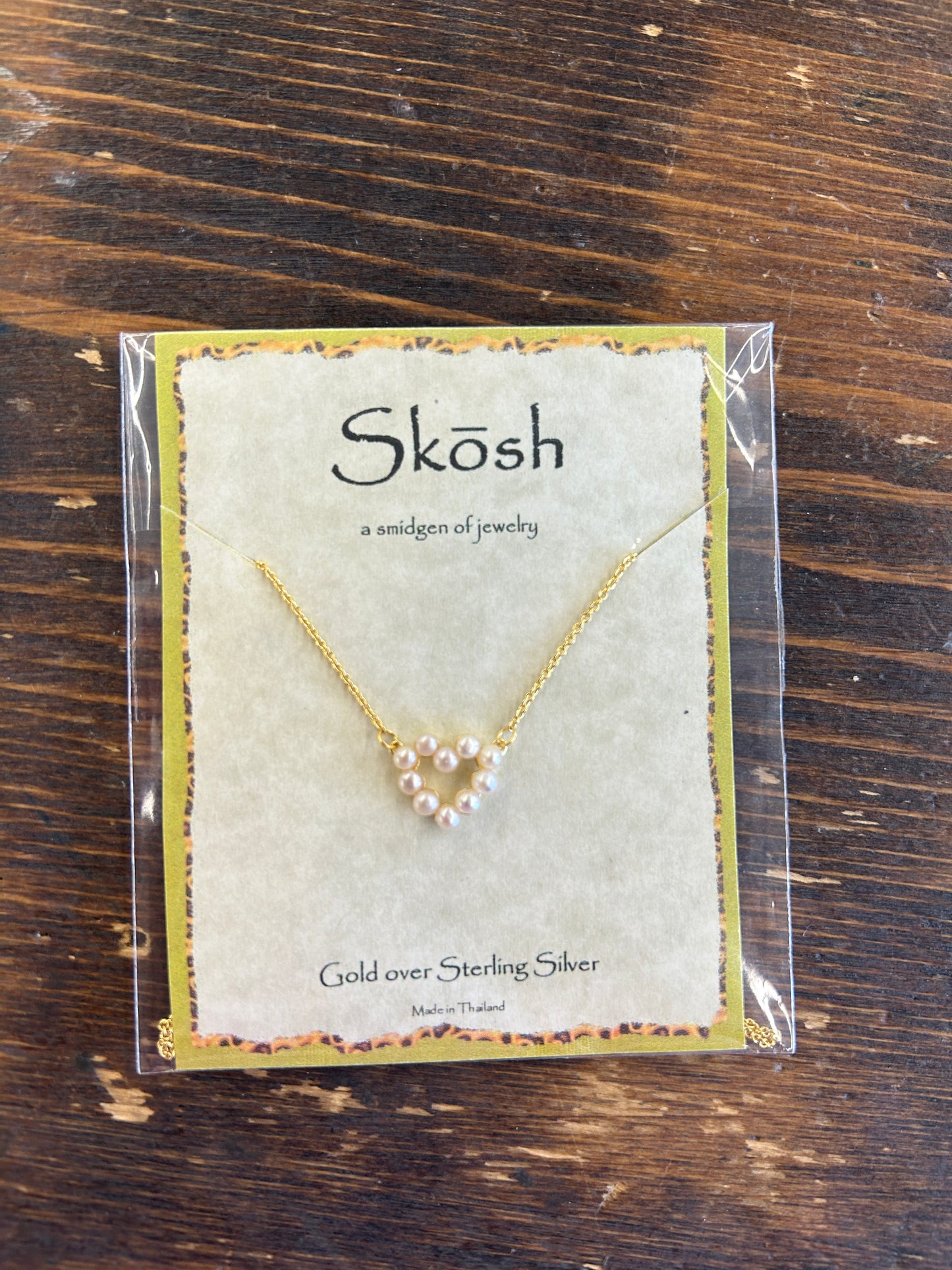 Pearl Heart Necklace