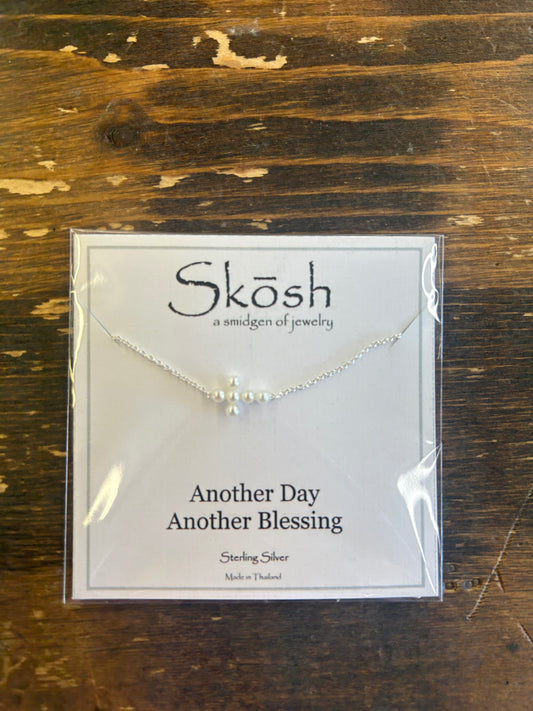 Pearl Cross Necklace