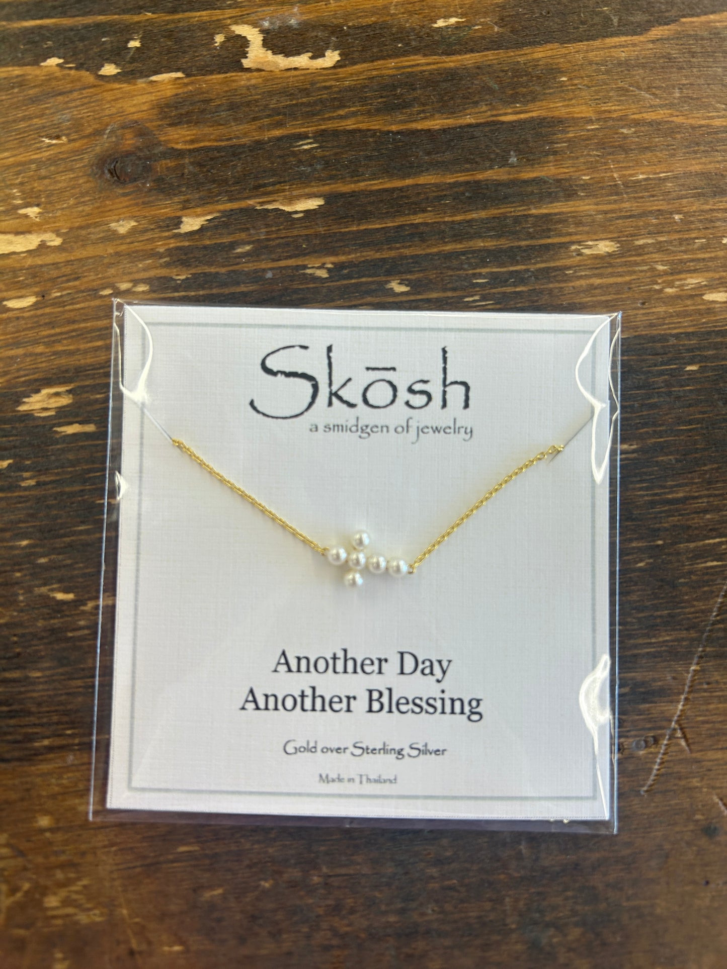 Pearl Cross Necklace
