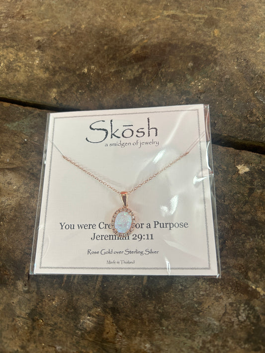You Were Created For A Purpose Rose Gold