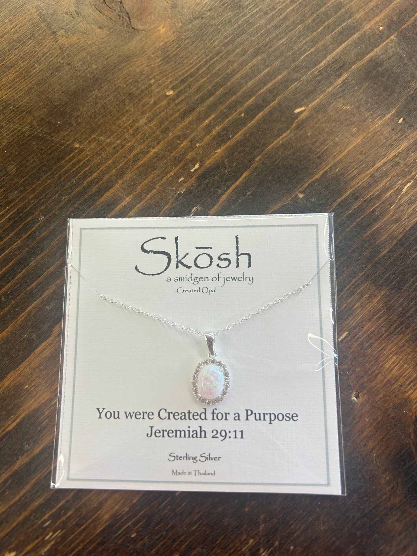 You Were Created For A Purpose Silver