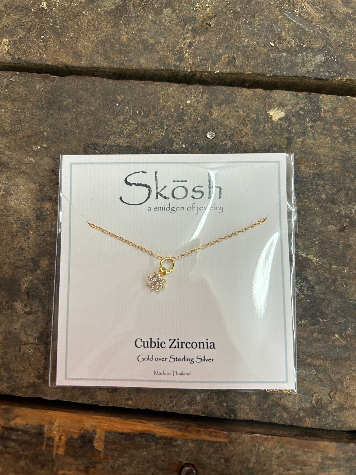 Skosh Adult + Cubic Zirconia Star Necklace