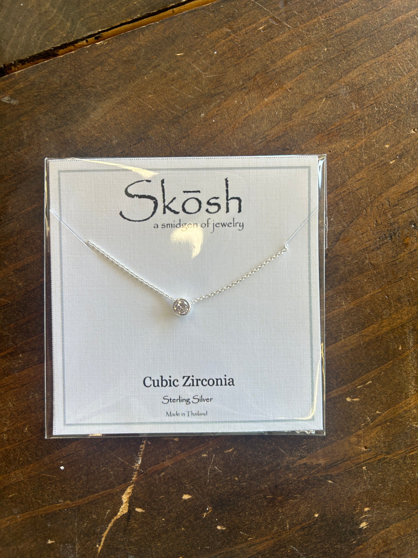 Circle Diamond Necklace