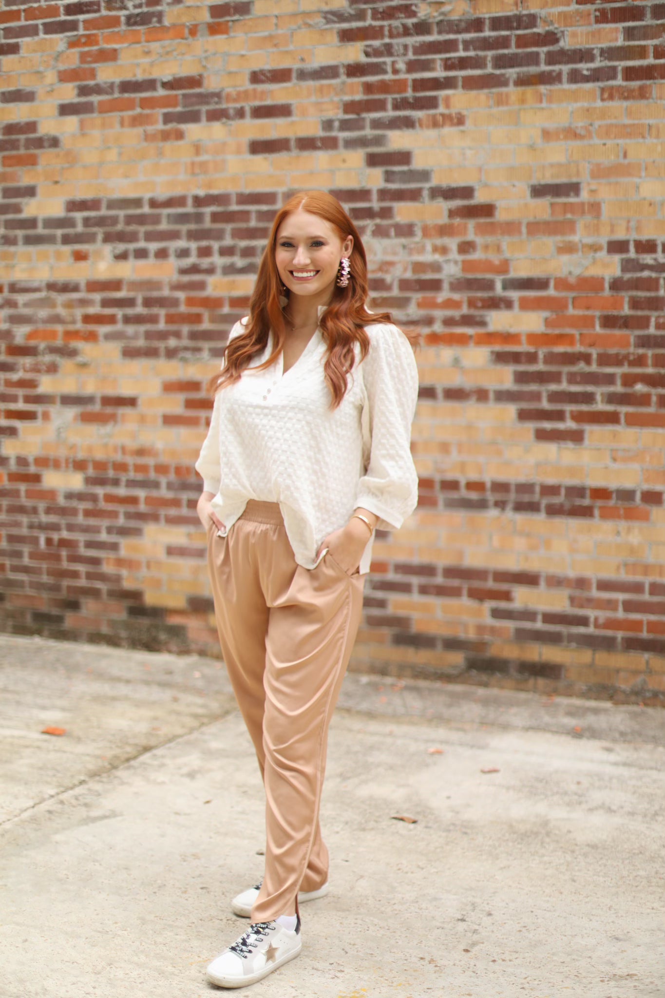 Coco Satin Joggers