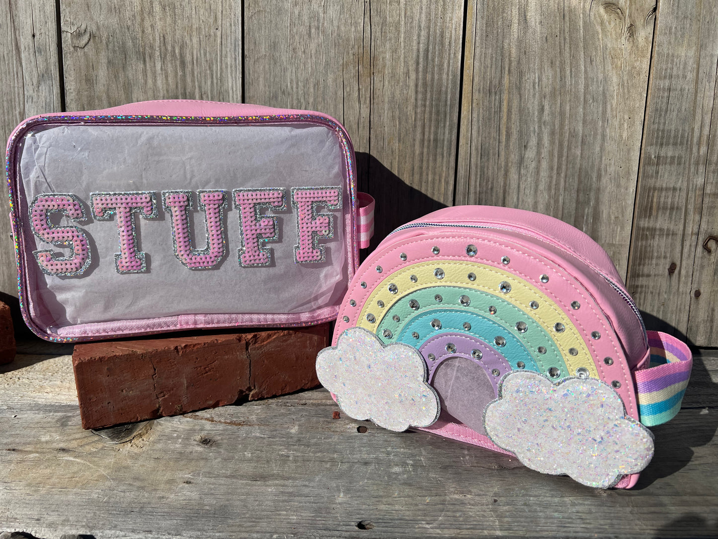 Rainbow Clear Pouch