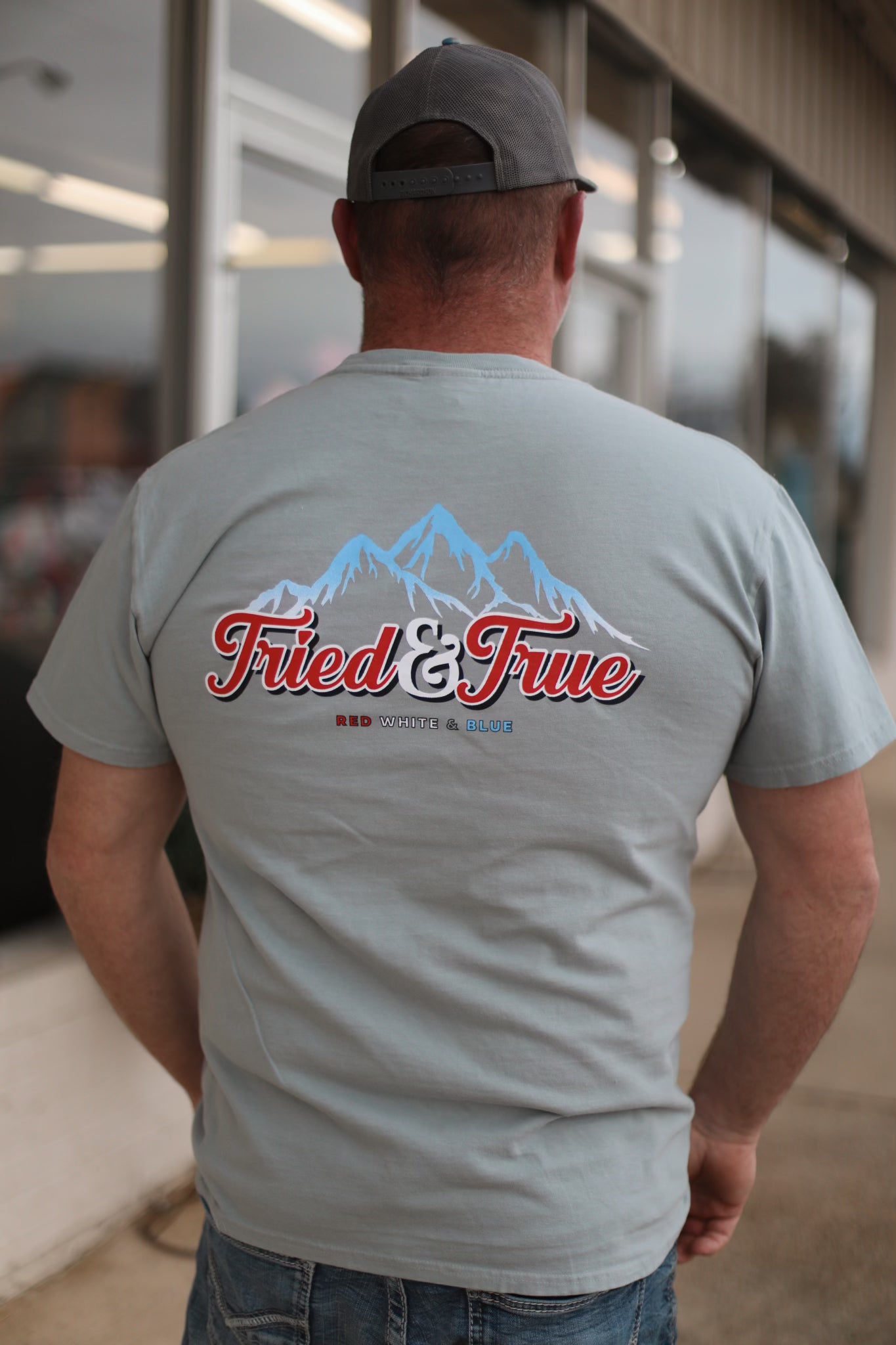 Tried & True + Blue Mountain Tshirt