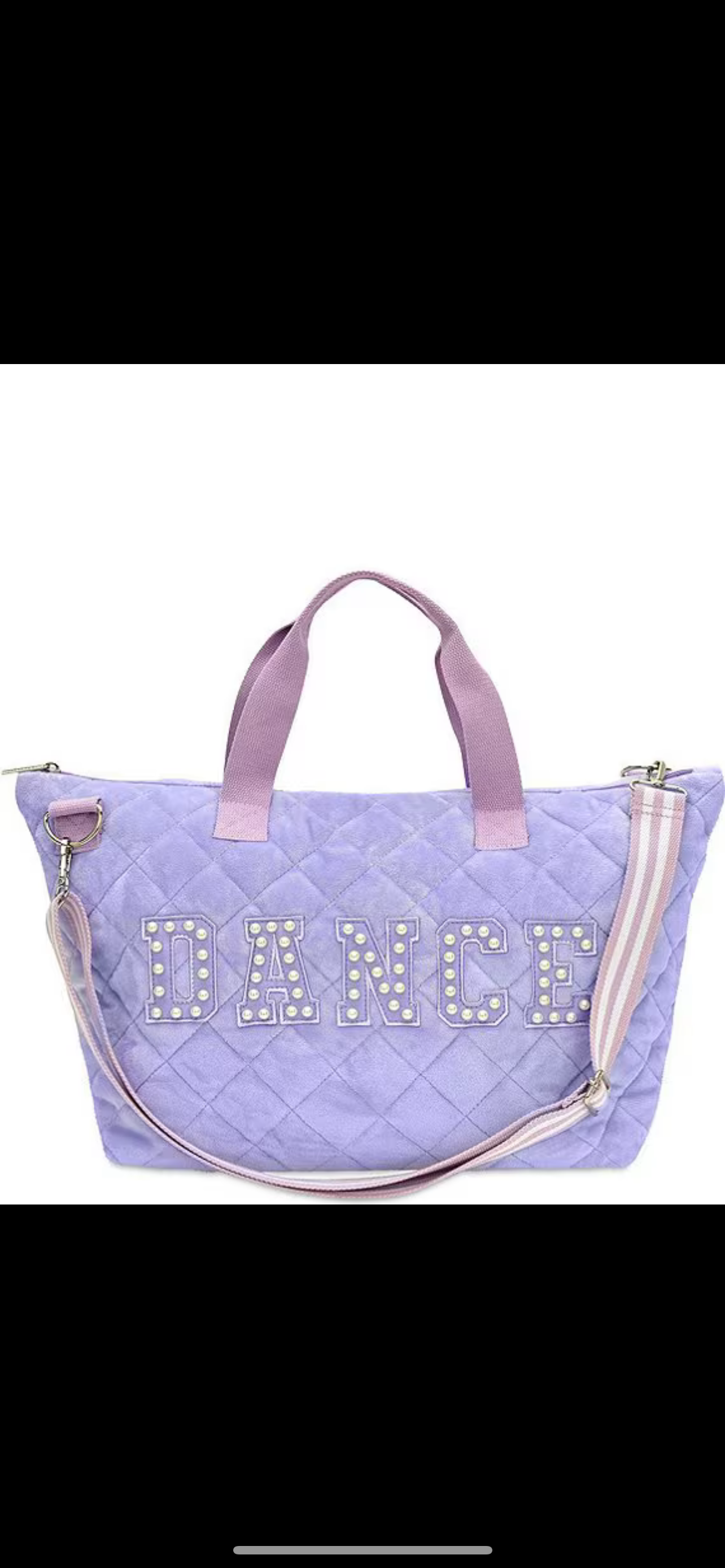 Dance Quilted Overnight Bag