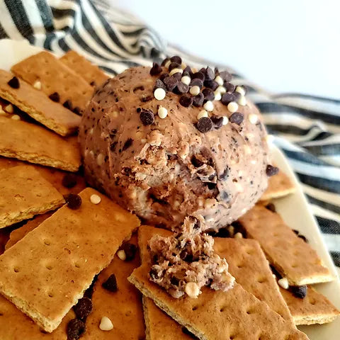 Triple Chocolate Espresso Cheeseball Mix