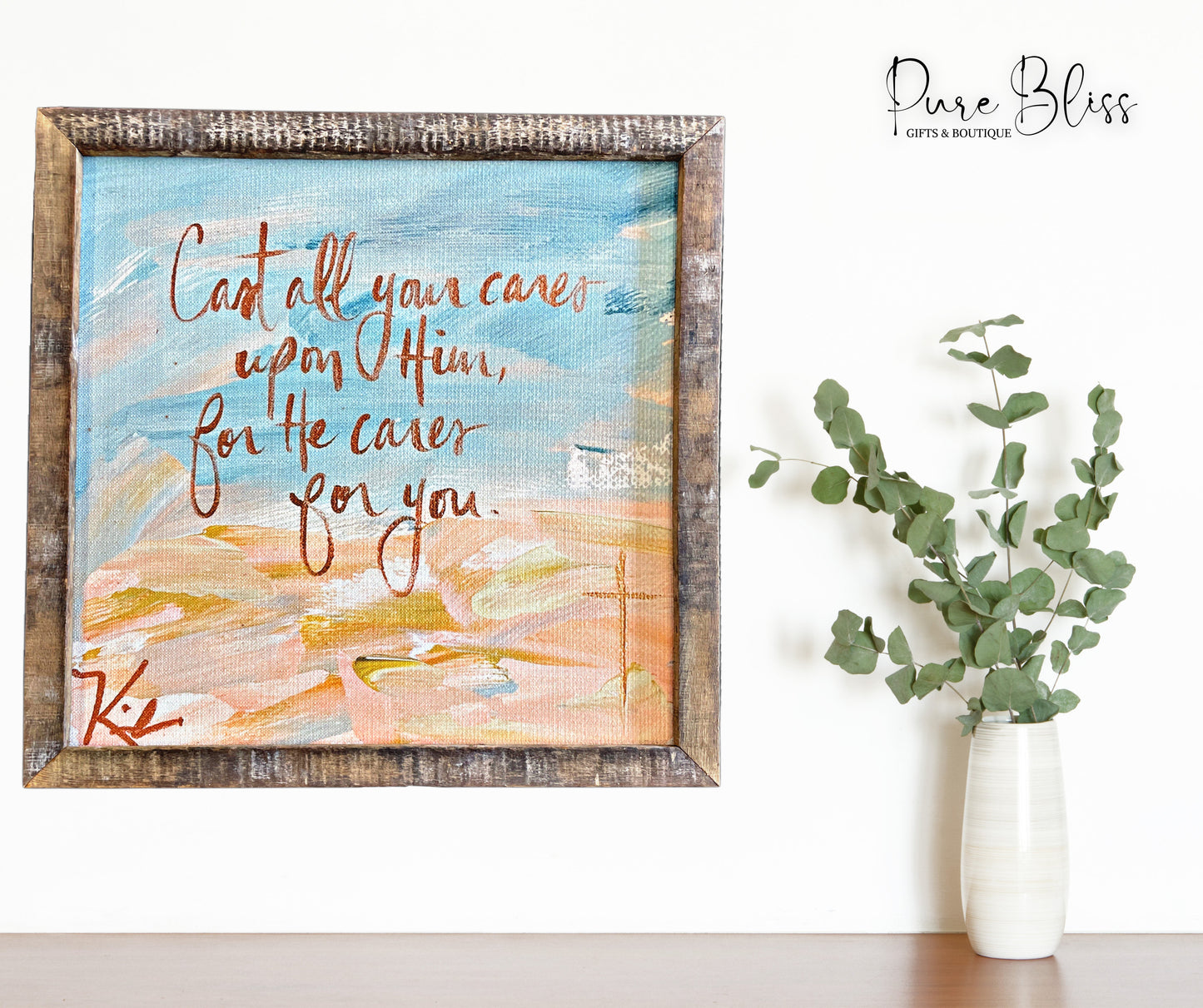 He Cares For You Painting 24x24