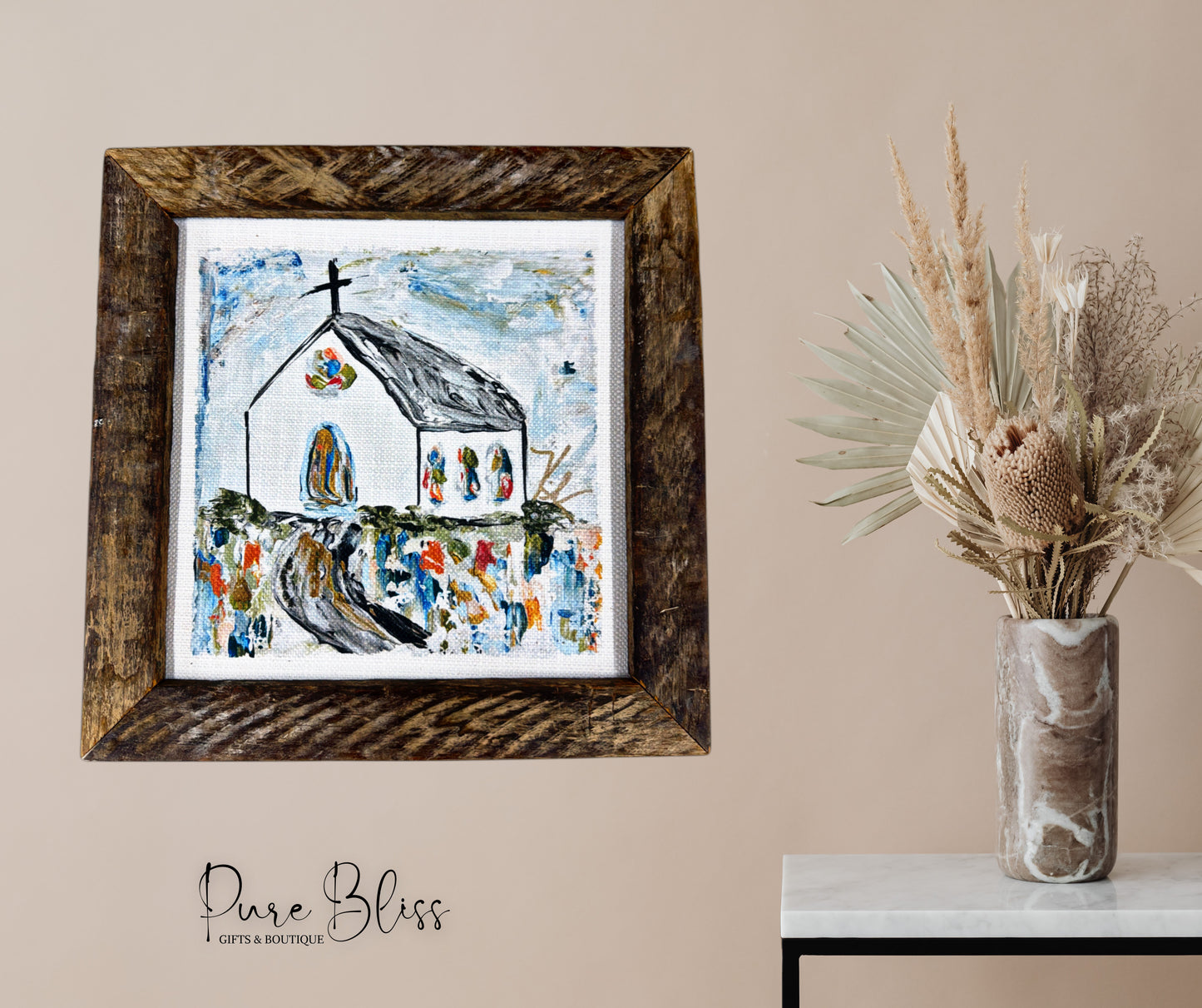 Firm Foundation Painting 12x12