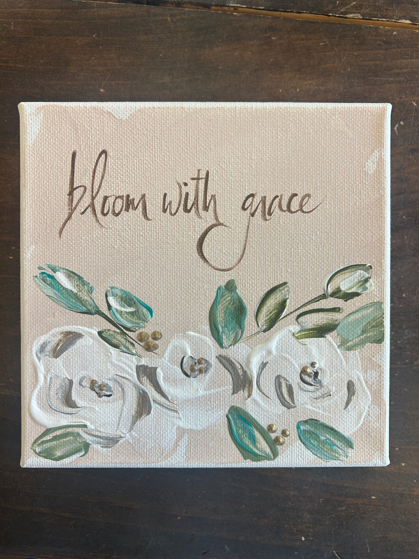 Bloom With Grace Canvas