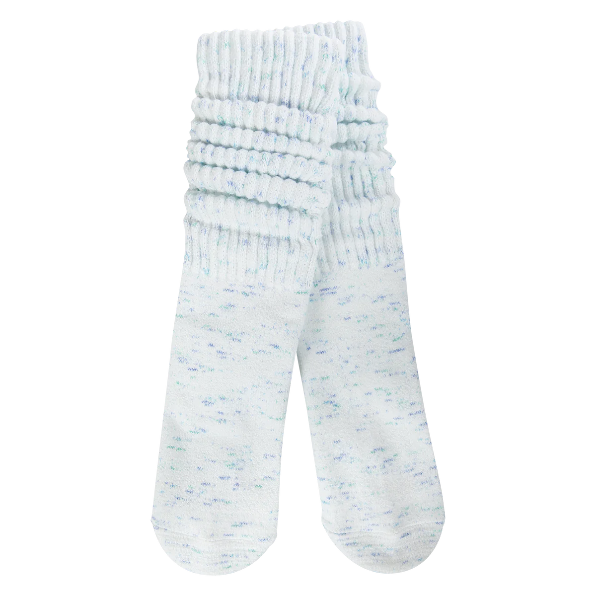 Worlds Softest Socks + Blue Confetti Weekend Slouch