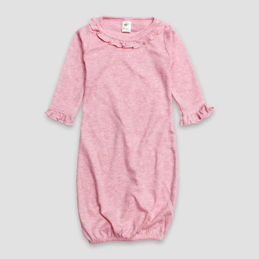 Baby Ruffle Trim Gown