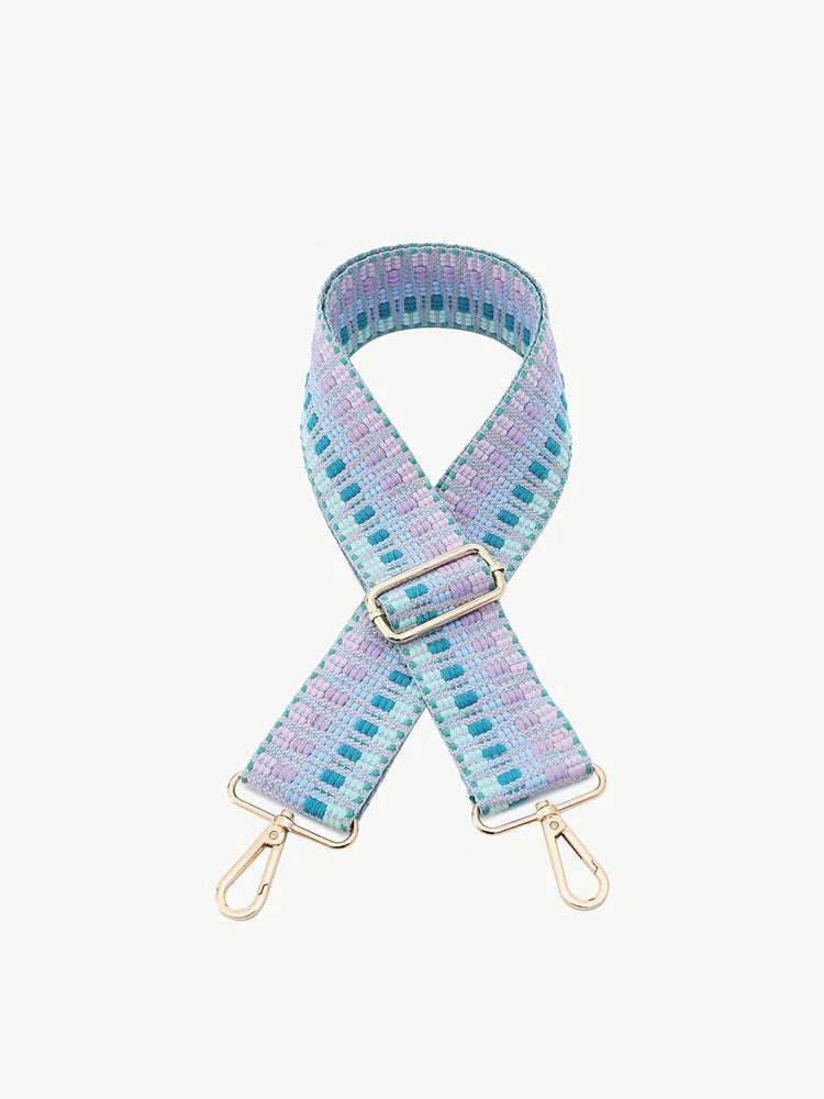 Aztec - Blue/Purple Guitar Strap