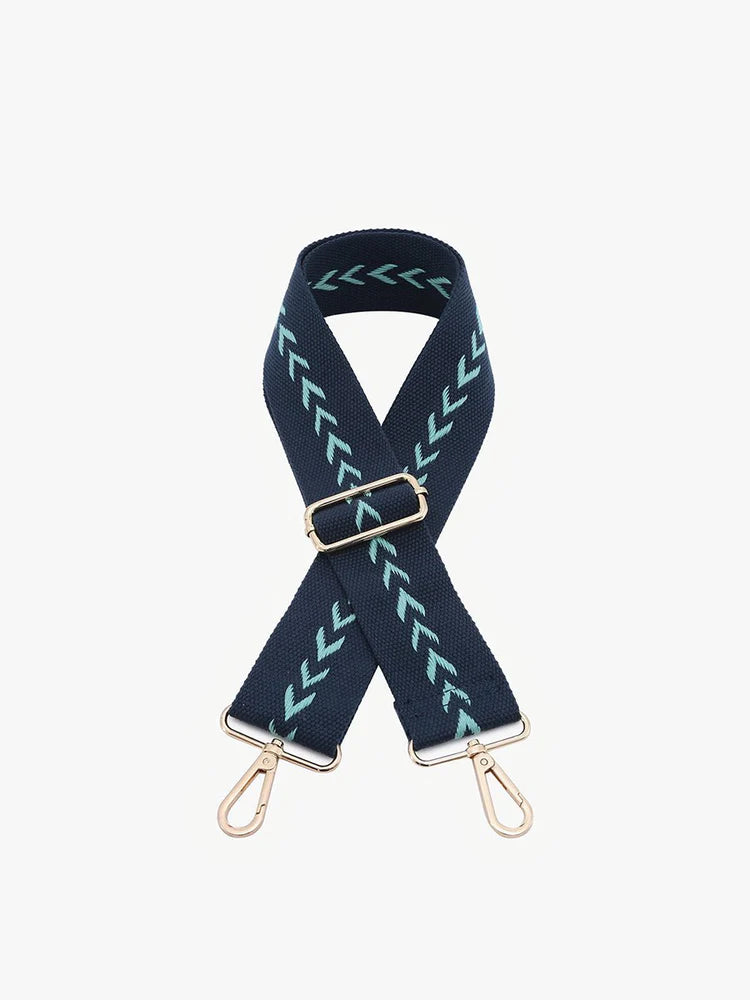 Arrowhead - Blue Guitar Strap