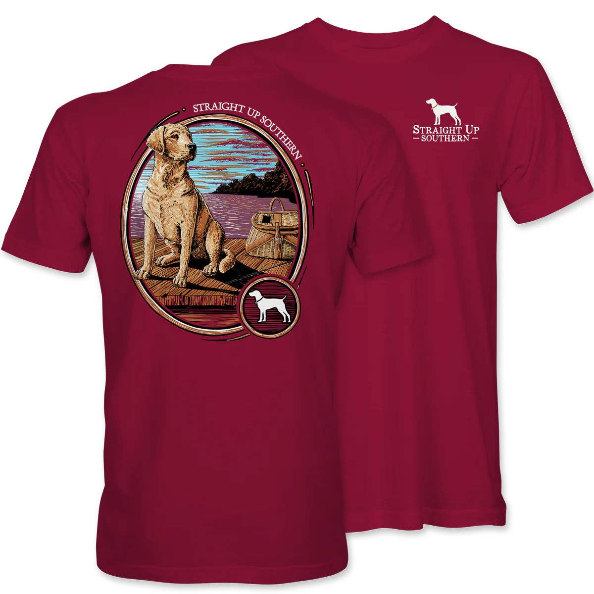 Lab on Dock Tee