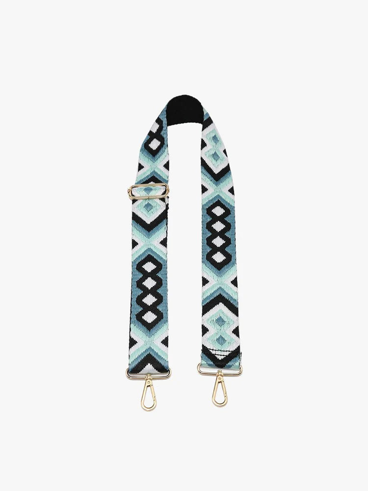 Bohemain - Teal/Green Guitar Strap