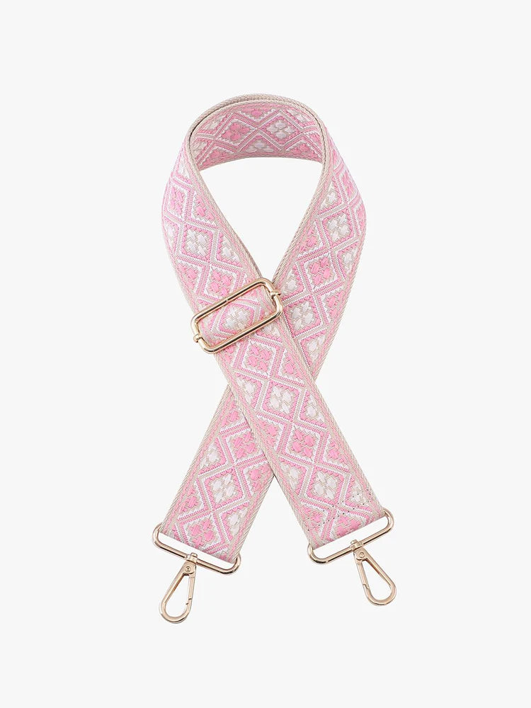 Diamond - Pink Guitar Strap