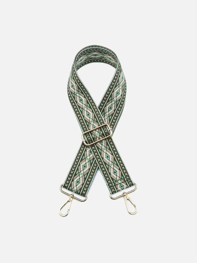 Diamond - Teal/Green Guitar Strap