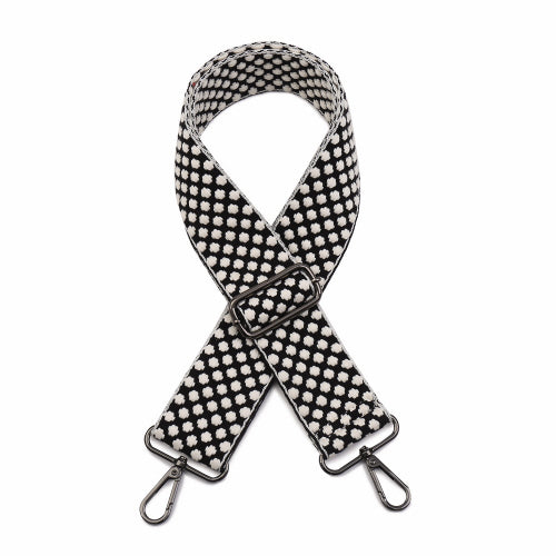 Dot - Black Guitar Strap