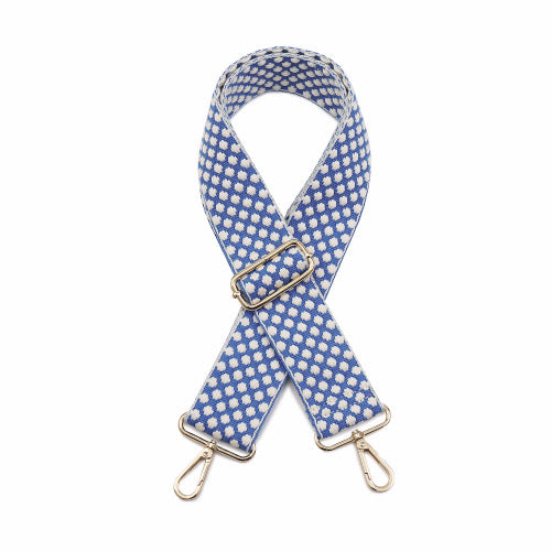 Dot - Blue Guitar Strap