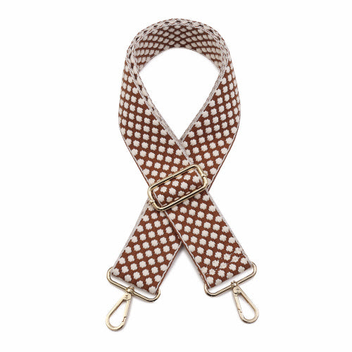 Dot - Brown Guitar Strap