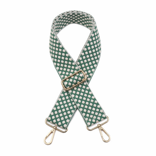 Dot - Green Guitar Strap