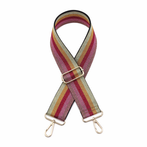 Striped - Rainbow Guitar Strap