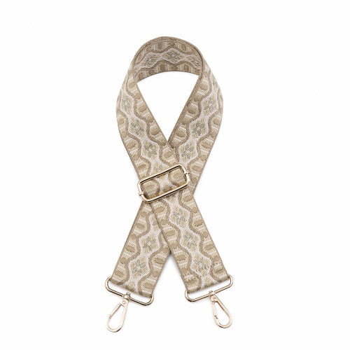 Wave - Taupe Guitar Strap