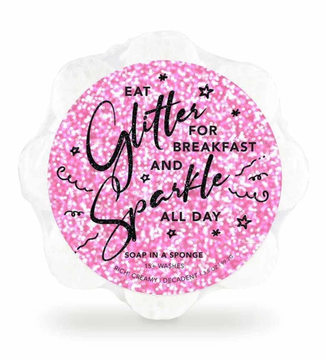 Eat Glitter and Sparkle All Day Soap Sponge