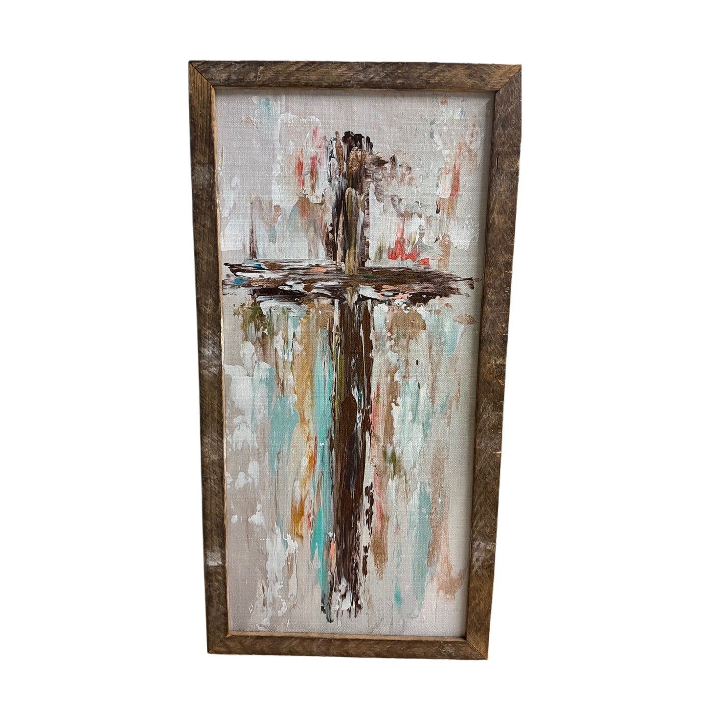 Colorful Cross Painting